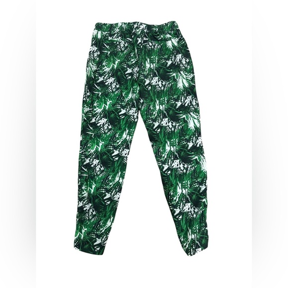 ATHLETA Aspire Palm Print Rushed Ankle Travel Joggers Pants Size 4 - Picture 11 of 12